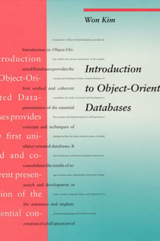 Cover of Introduction to Object-Oriented Databases