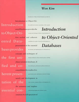 Cover of Introduction to Object-Oriented Databases