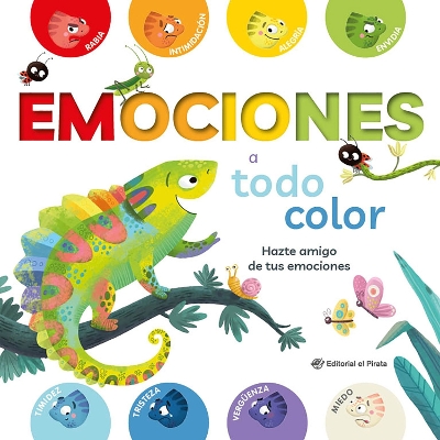 Book cover for Emociones a todo color