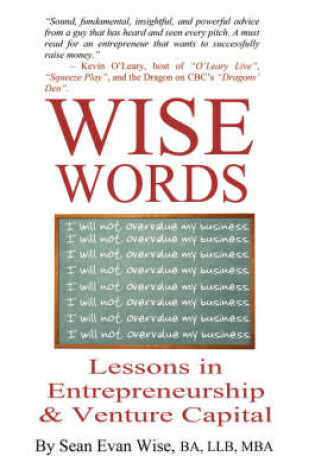 Cover of WISE WORDS by Sean Wise