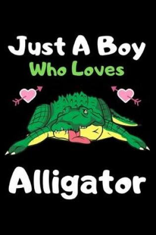 Cover of Just a boy who loves alligator