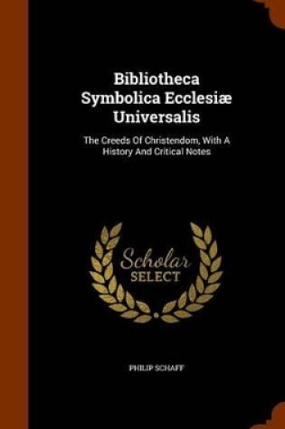 Cover of Bibliotheca Symbolica Ecclesiae Universalis