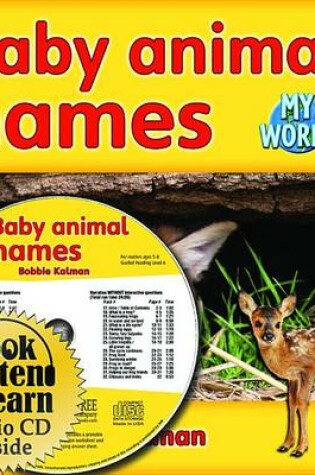 Cover of Baby Animal Names - CD + Hc Book - Package