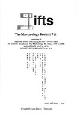 Cover of Gifts: the Martyrology Book(s) 7