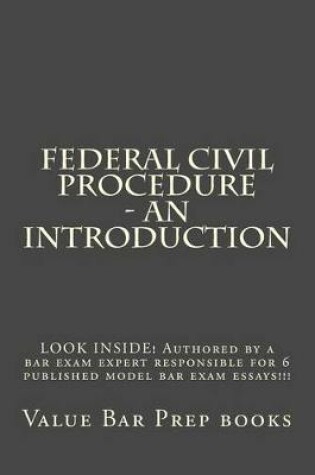 Cover of Federal Civil Procedure - An Introduction