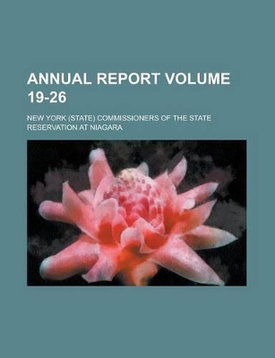 Book cover for Annual Report Volume 19-26