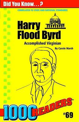 Book cover for Harry Flood Byrd