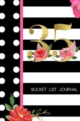 Cover of 35 Bucket List Journal