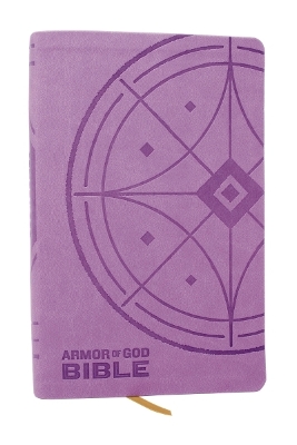 Book cover for KJV Armor of God Bible, Purple Leathersoft (Children’s Bible, Red Letter, Comfort Print, Holy Bible): King James Version