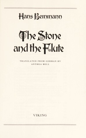 Book cover for The Stone and the Flute