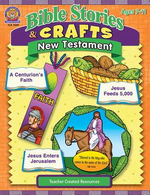 Book cover for Bible Stories & Crafts: New Testament