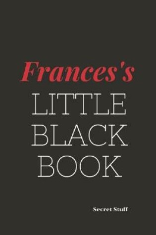 Cover of Frances's Little Black Book.