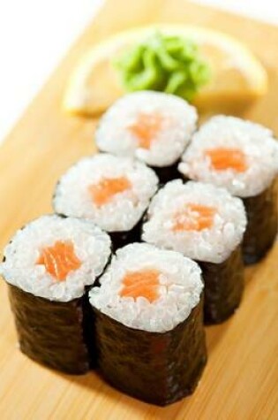 Cover of Salmon Maki Rolls Sushi Journal