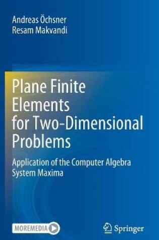 Cover of Plane Finite Elements for Two-Dimensional Problems