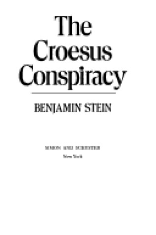 Cover of The Croesus Conspiracy