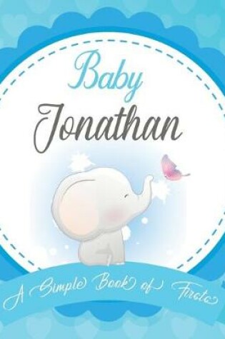 Cover of Baby Jonas A Simple Book of Firsts