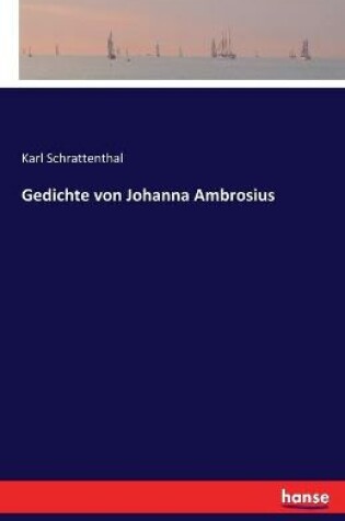 Cover of Gedichte von Johanna Ambrosius