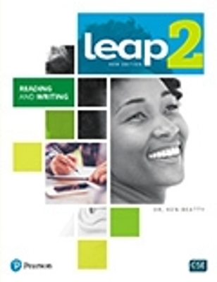 Book cover for LEAP 2, new edition Reading & Writing | Coursebook with My eLab and eText