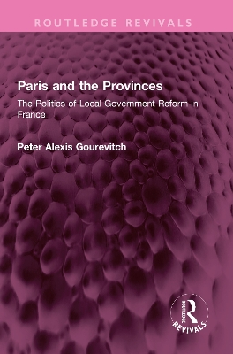 Cover of Paris and the Provinces