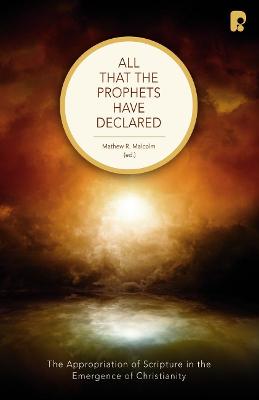 Book cover for All that the Prophets Have Declared