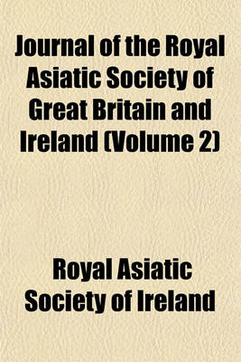 Book cover for Journal of the Royal Asiatic Society of Great Britain and Ireland Volume 2