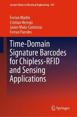 Book cover for Time-Domain Signature Barcodes for Chipless-RFID and Sensing Applications