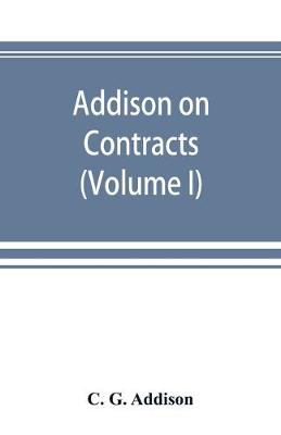 Book cover for Addison on contracts