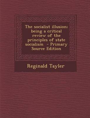 Cover of Socialist Illusion; Being a Critical Review of the Principles of State Socialism