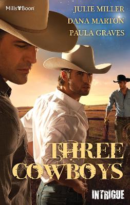 Book cover for Three Cowboys - 3 Book Box Set