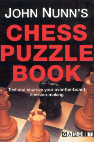 Cover of John Nunn's Chess Puzzle Book