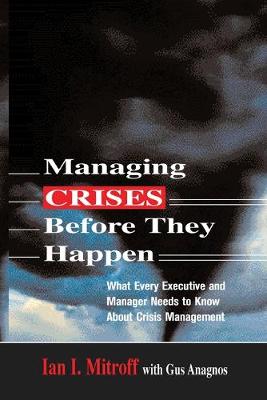 Book cover for Managing Crises Before They Happen