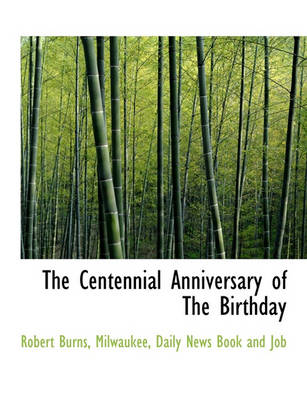 Book cover for The Centennial Anniversary of the Birthday