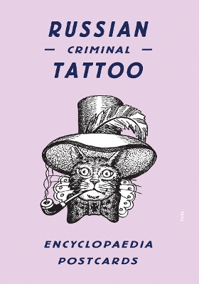 Book cover for Russian Criminal Tattoo Encyclopaedia Postcards