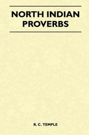 Cover of North Indian Proverbs (Folklore History Series)