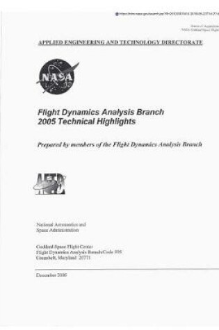 Cover of Flight Dynamics Analysis Branch 2005 Technical Highlights