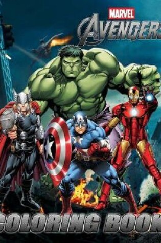 Cover of Marvel Avengers Coloring Book