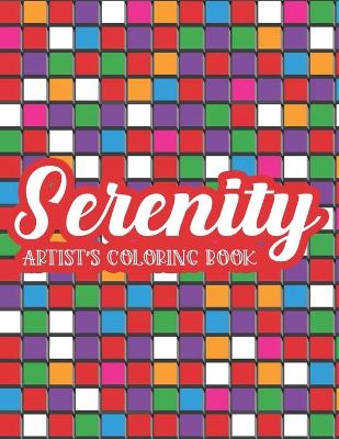 Book cover for Serenity Artist's Coloring Book