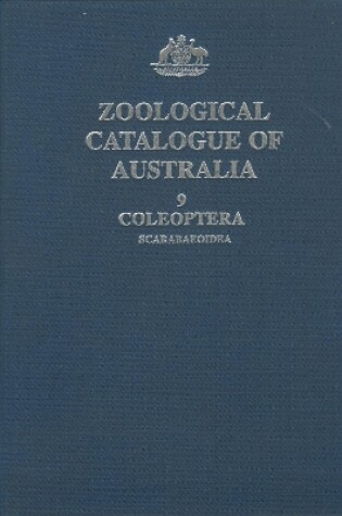 Cover of Zoological Catalogue of Australia Volume 9