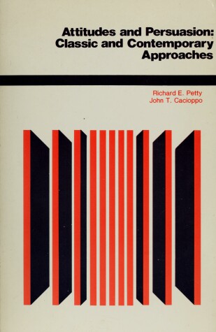 Book cover for Attitudes and Persuasion