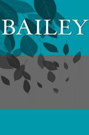 Cover of Bailey