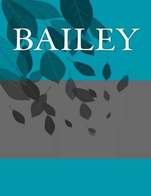 Book cover for Bailey