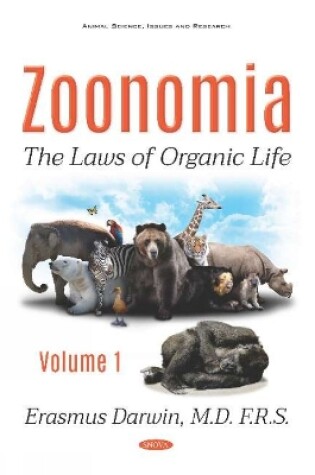 Cover of Zoonomia