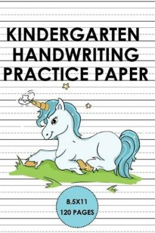 Cover of Kindergarten Handwriting Practice Paper