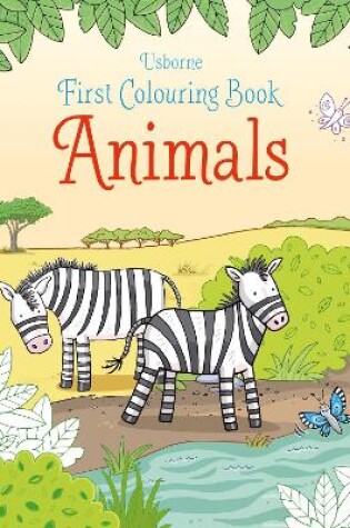 Cover of First Colouring Book Animals