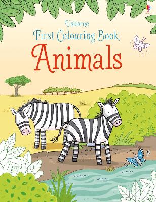 Cover of First Colouring Book Animals