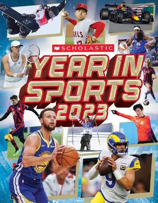 Book cover for Scholastic Year in Sports 2023