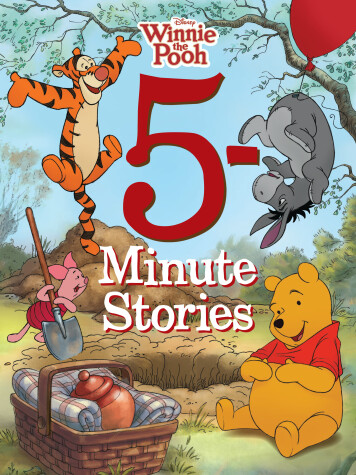 Book cover for 5-minute Winnie The Pooh Stories