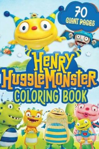 Cover of Henry Hugglemonster Coloring Book