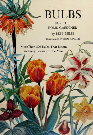 Book cover for Bulbs for the Home Gardener