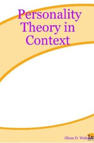 Cover of Personality Theory in Context